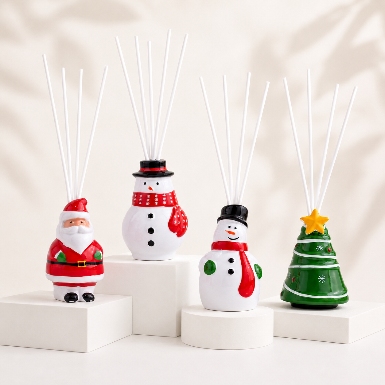 Christmas Reed Diffuser Ornaments Set